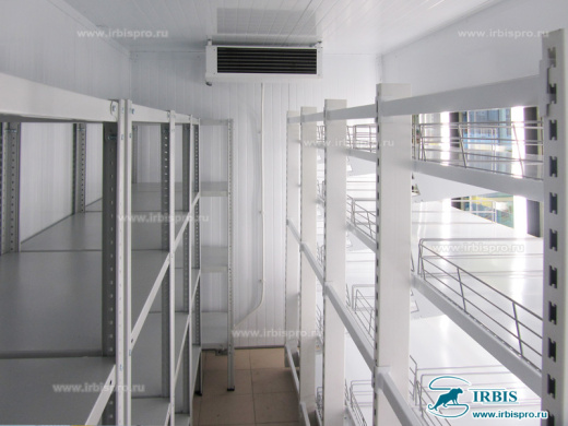 Холодильная камера со стеклянным фронтом