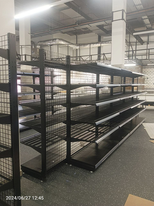 Поставили и смонтировали стеллажное оборудование в г. Владикавказ