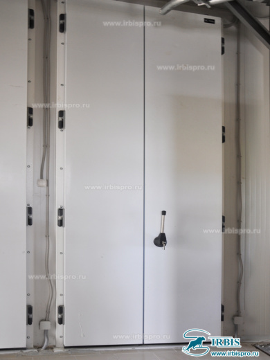 Холодильные распашные двери промышленные