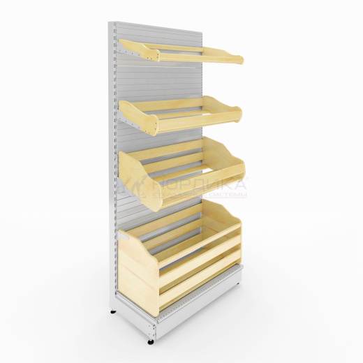 Стеллаж хлебный пристенный «Нордика»