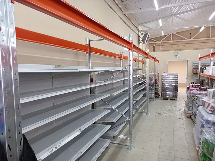 Поставили оборудование на продуктовую базу "Главторг"