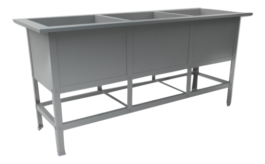 Ванна моечная Оптилайн ВМ-3 1760/600/850, с