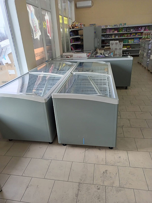 Поставили оборудование на продуктовую базу "Главторг"