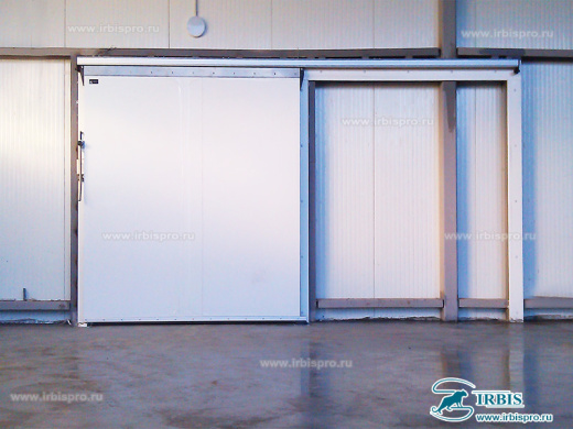 Промышленная откатная дверь Ирбис