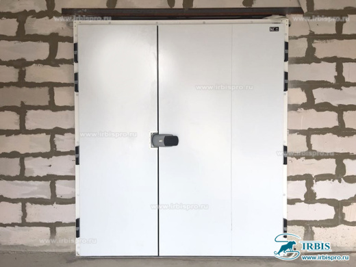 Распашная дверь коммерческой серии