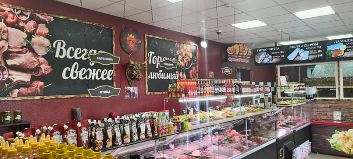 Выполнен проект объекта Мясная лавка "ИМПЕРИЯ МЯСА" г. Аксай, ул. Жданова, 22