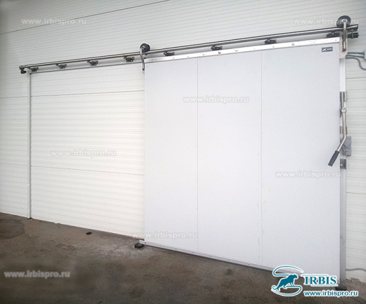 Промышленная откатная дверь Ирбис