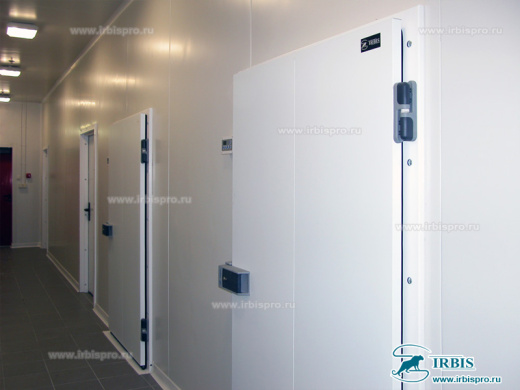 Холодильные распашные двери промышленные