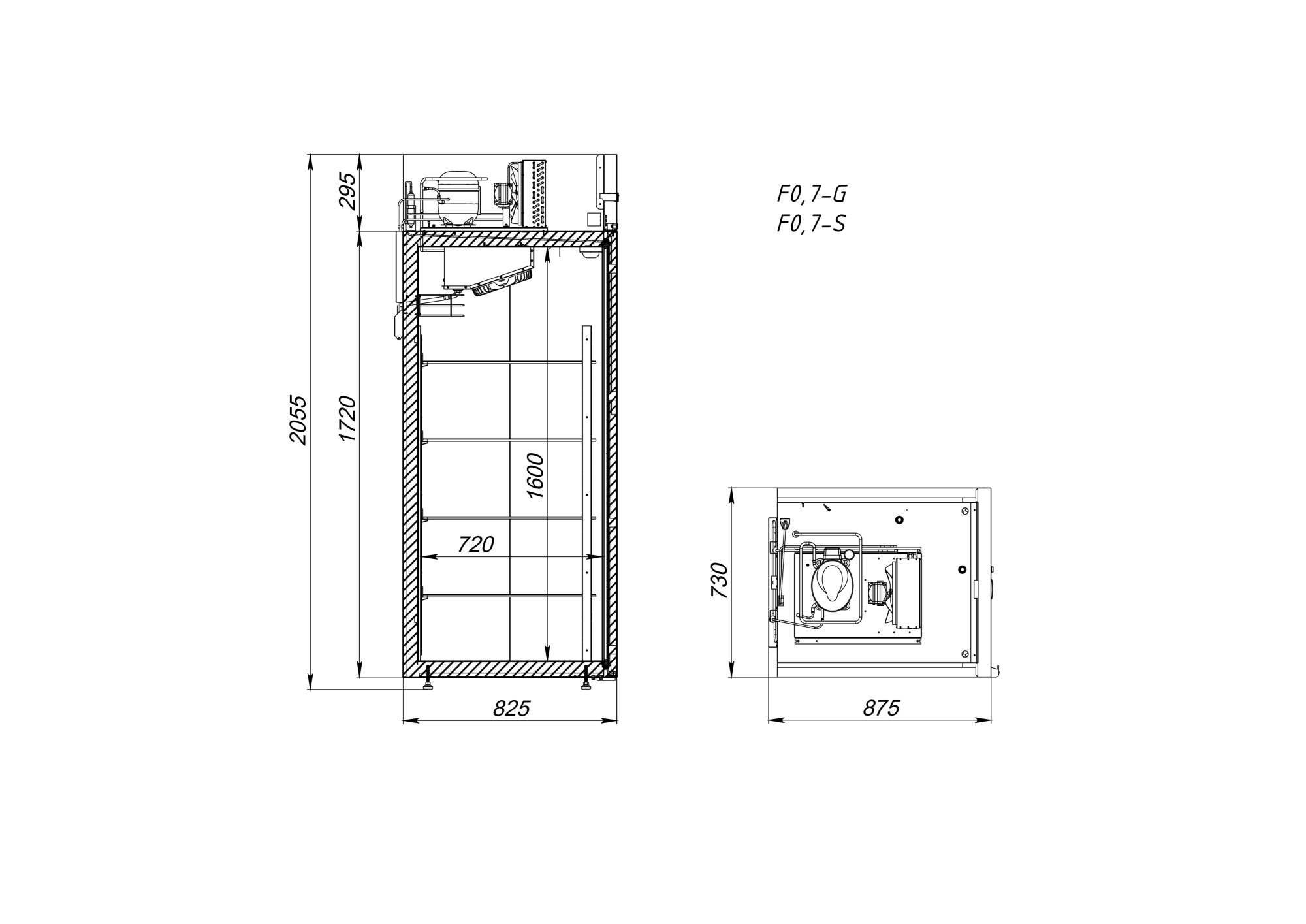 Шкаф морозильный ARKTO F0.7-S Шкаф морозильный ARKTO F0.7-S