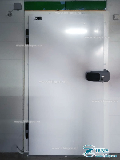 Распашная дверь коммерческой серии