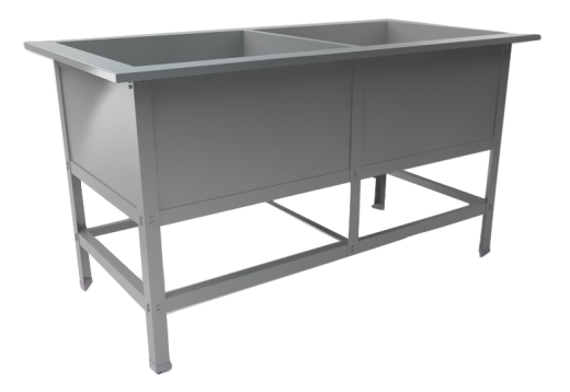 Ванна моечная Оптилайн ВМ-2 1240/630/850, с